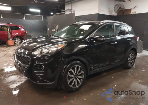 2017 Kia Sportage Ex from USA, damaged, VIN KNDPNCAC0H7084866